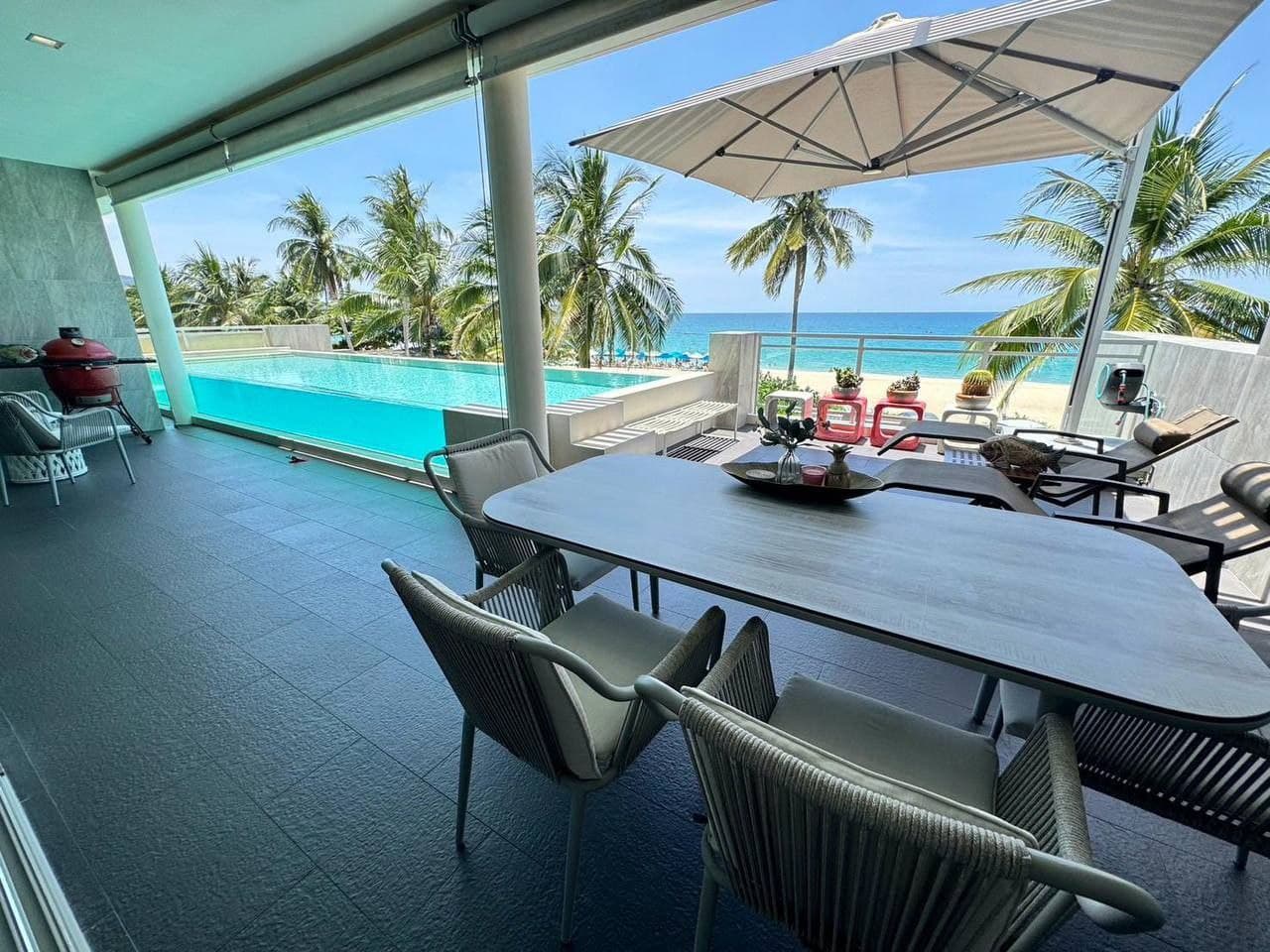 Уникальный юнит на первой линии с видом на море, Лагуна, Банг-Тао, Angsana Beachfront Residences